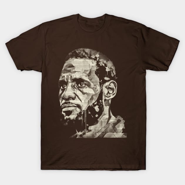 King James - Paper Tape T-Shirt by PAPER TYPE